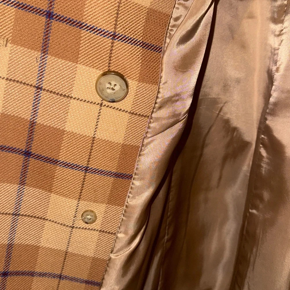 Aritzia Wilfred Margaux Blazer in Tan Plaid - 4 - Picture 5 of 7